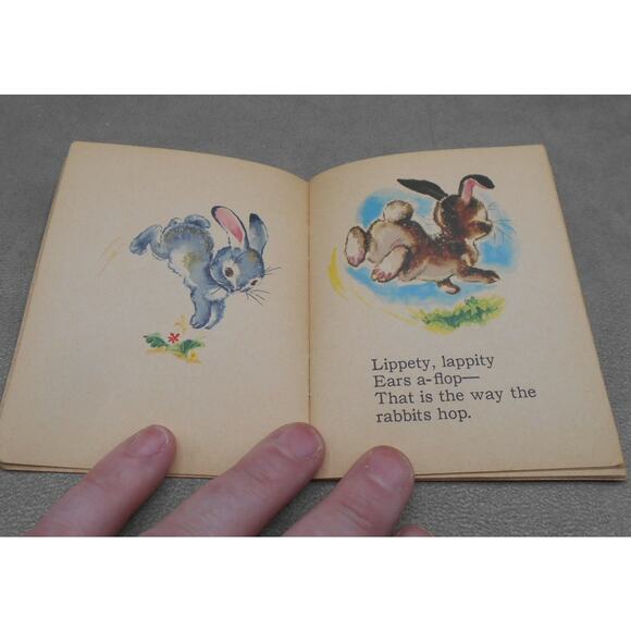 Whitman Tiny Tales #2952 Animal Parade 1949 Antique Children's Book - Picture 7 of 10